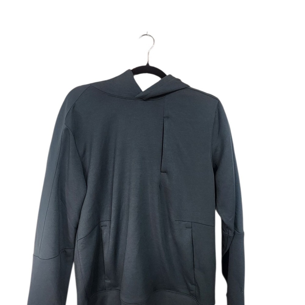 UA Mens Vital Woven Fleece Hoodie Gray‎ Activewear Pullover Sweatshirt